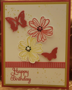 331 Female Birthday - Flowers and Butterflies