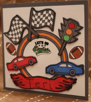 954 Custom - Indie 500 and Football