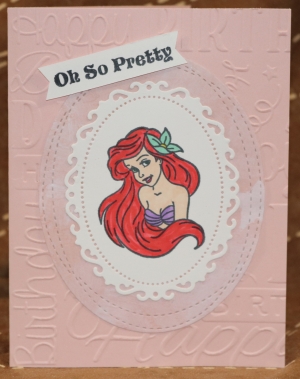 358-2 Girls Birthday - Ariel