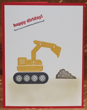 111 Boys Birthday - Backhoe