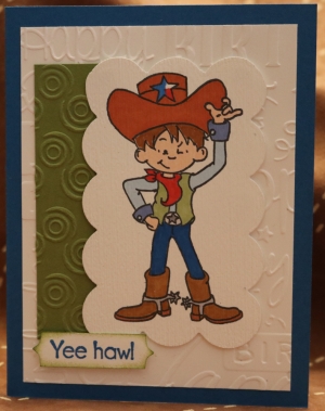 527 Boy's Birthday - Cowboy