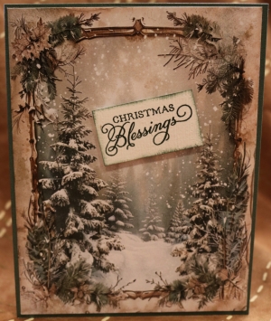 910 Christmas - Snowy Forest