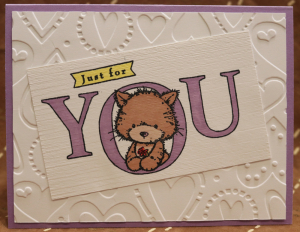 778 Valentine's Day - Just for you Kitty
