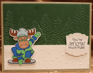 747a Christmas - Moose Snowboarding