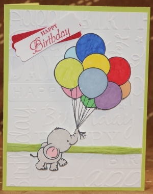 189 Generic Birthday - Bella the Elephant