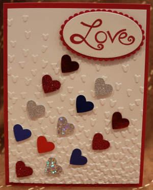 781a Valentine's Day - Hearts Trailing - Love