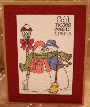 920 Christmas - Snowman Couple