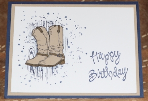 102 Male Birthday - Cowboy Boots