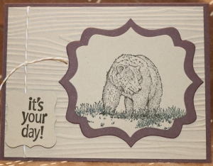 543 Male Birthday - Bear