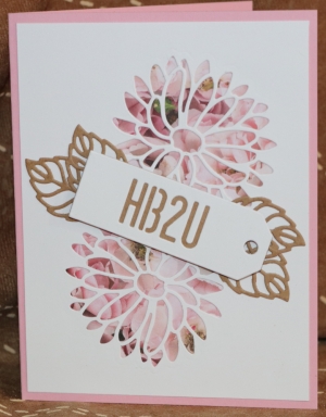 448 Female Birthday - Flower Die Cut