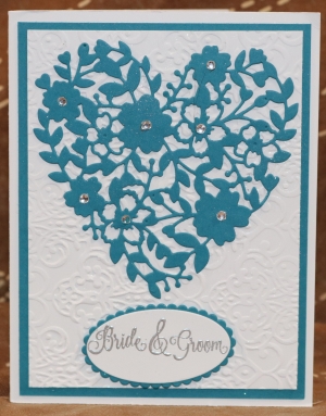 267 Wedding - Bloomin Heart