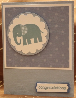 585 Baby - Blue Elephant