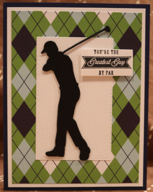 840a Father's Day - Golfer