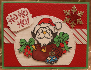 751 Christmas - Santa Penguin