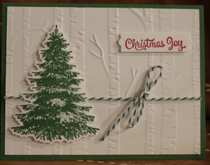 523 Christmas - Christmas Tree in the Woods