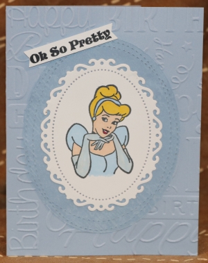 362-2 Girls Birthday - Cinderella