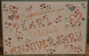 934 Anniversary - Pearl 30th Anniversary