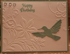 735 Female Birthday - Hummingbird