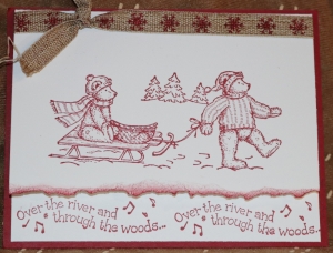 104 Christmas - Bear Sled Ride