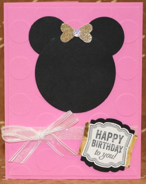 363-2 Girls Birthday - Minnie